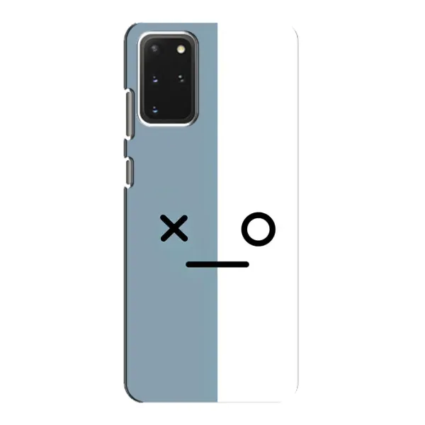 Чехол с рисунком «Серо-белый» для Samsung Galaxy S20 Чехол с рисунком «Серо-белый» для Samsung Galaxy S20