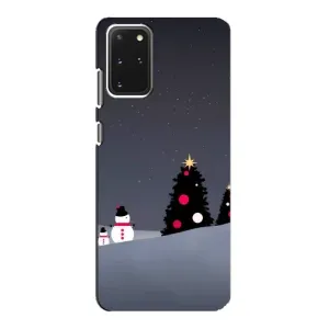 Чехлы на Новый Год Samsung Galaxy S20 (Снеговички)