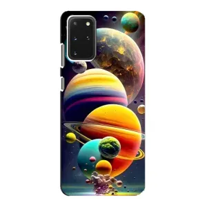 Чехол (ТПУ) с планетами на Samsung Galaxy S20 (Солнечна система)