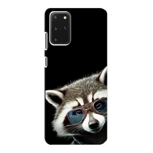 Силіконовий Чохол з Энотами на Samsung Galaxy S20 (Стильний Єнот)