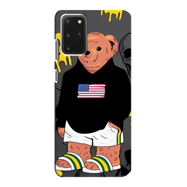 Чехол с рисунком «Teddy USA» для Samsung Galaxy S20 Чехол с рисунком «Teddy USA» для Samsung Galaxy S20