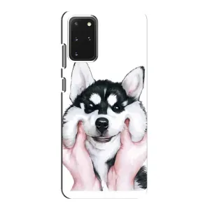 Бампер для Samsung Galaxy S20 з картинкою "Песики" (Собака Хаскі)