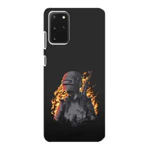 Чохол з картинкою "Герой Pubg" на Samsung Galaxy S20 (В полум'ї)
