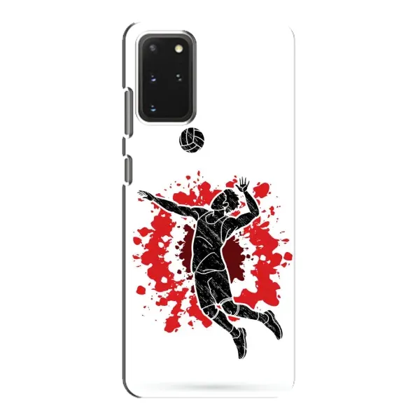 Чехол с рисунком «Волейболист» для Samsung Galaxy S20