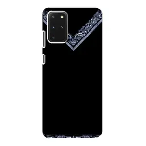 Силиконовый Чехол на Samsung Galaxy S20 (Воротник вышиванки)
