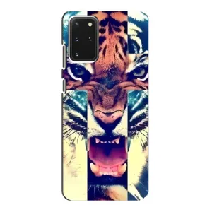 Чохли з зображенням різних тварин на Samsung Galaxy S20 (Яскравий Тигр)