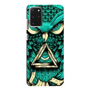 Чохли з принтом СОВИ для Samsung Galaxy S20 (Зелена сова)