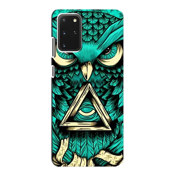 Чехол с рисунком «Зеленая сова» для Samsung Galaxy S20 Чехол с рисунком «Зеленая сова» для Samsung Galaxy S20