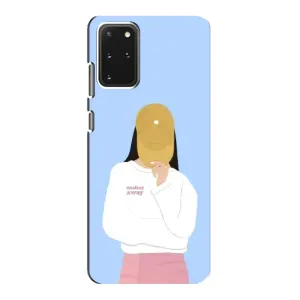 Силіконовый Чохол на Samsung Galaxy S20 з картинкой Модных девушек (Жовта кепка)