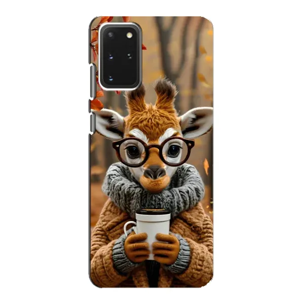Чехол с рисунком «Жираф с кофе» для Samsung Galaxy S20 Чехол с рисунком «Жираф с кофе» для Samsung Galaxy S20