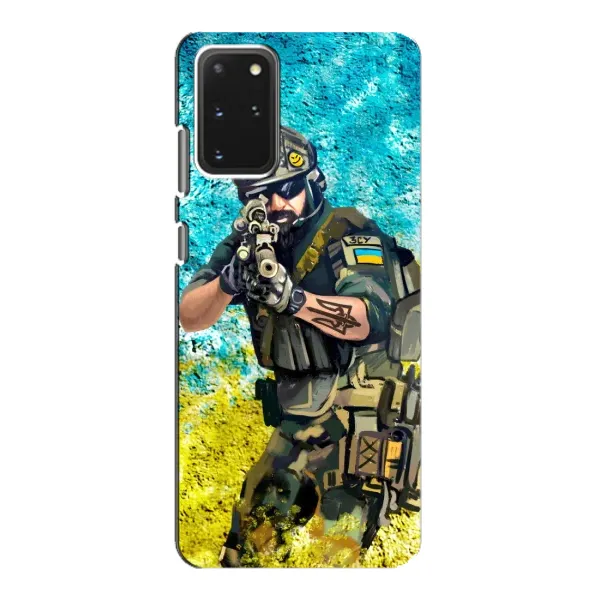Чехол с рисунком «ЗСУ Воин» для Samsung Galaxy S20 Чехол с рисунком «ЗСУ Воин» для Samsung Galaxy S20