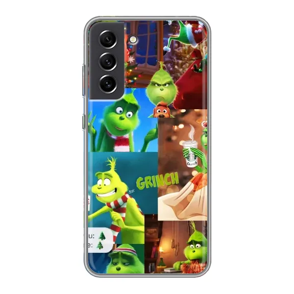 Чехол с рисунком «Арт Гринч» для Samsung Galaxy S21 FE Чехол с рисунком «Арт Гринч» для Samsung Galaxy S21 FE