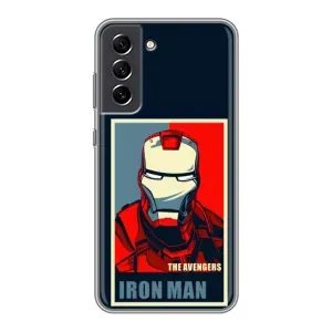 Чохол Супергерой Залізна Людина на Samsung Galaxy S21 FE (Art Iron man)