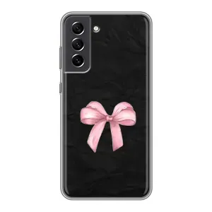 Чехол банты для Samsung Galaxy S21 FE (Бантик)