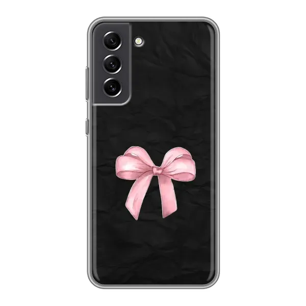 Чехол с рисунком «Бантик» для Samsung Galaxy S21 FE Чехол с рисунком «Бантик» для Samsung Galaxy S21 FE