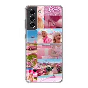 Силиконовый Чехол Барби Фильм на Samsung Galaxy S21 FE (Барби стиль)