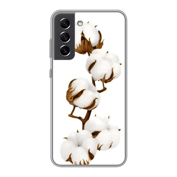 Чехол с рисунком «Бавовна» для Samsung Galaxy S21 FE Чехол с рисунком «Бавовна» для Samsung Galaxy S21 FE
