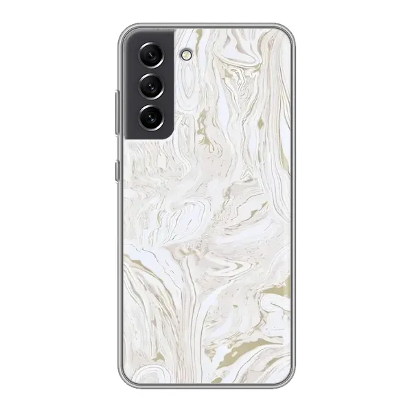 Чехол с рисунком «белый мрамор» для Samsung Galaxy S21 FE Чехол с рисунком «белый мрамор» для Samsung Galaxy S21 FE