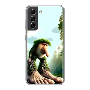 Чехол с мемами тралалело тралала для Samsung Galaxy S21 FE (Брр брр патапим)