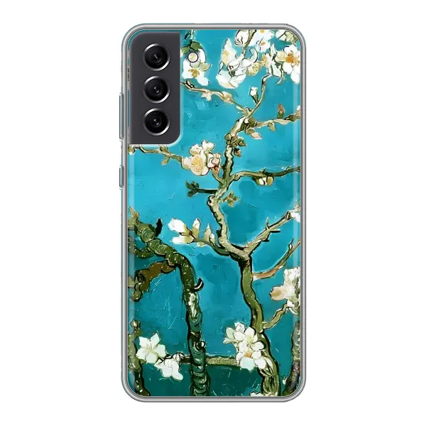 Чехол с рисунком «Цветение Сакуры» для Samsung Galaxy S21 FE Чехол с рисунком «Цветение Сакуры» для Samsung Galaxy S21 FE