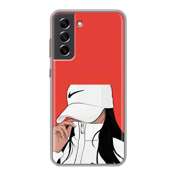 Чехол с рисунком «Девушка Nike» для Samsung Galaxy S21 FE Чехол с рисунком «Девушка Nike» для Samsung Galaxy S21 FE