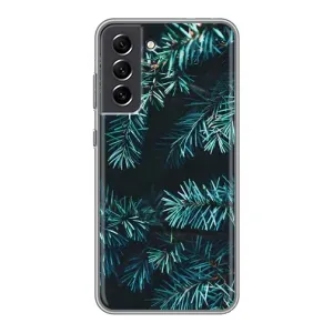 Чехол Новогодняя Елка на Samsung Galaxy S21 FE (Ель)