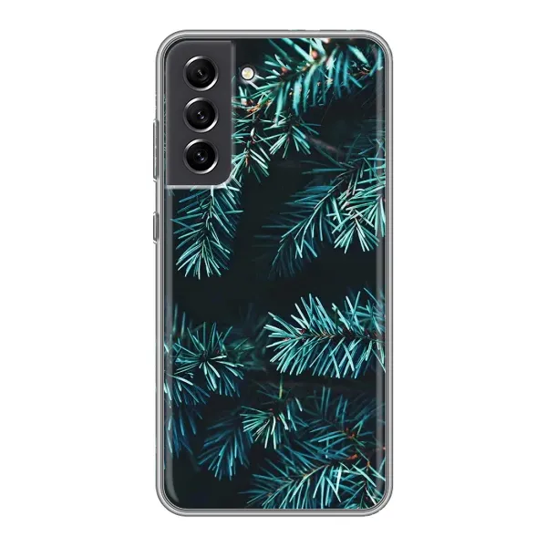 Чехол с рисунком «Ель» для Samsung Galaxy S21 FE Чехол с рисунком «Ель» для Samsung Galaxy S21 FE