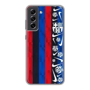 Чехол для Samsung Galaxy S21 FE (Барселона) (Фанат Барсы)