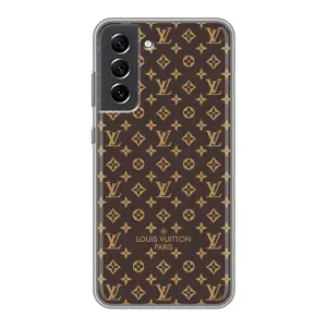 Чехол Стиль Louis Vuitton на Samsung Galaxy S21 FE (Фон Луи Виттон)