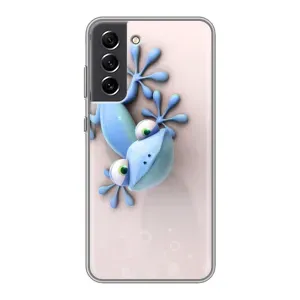 Чехлы с изображением разных животных для Samsung Galaxy S21 FE (Геккон)