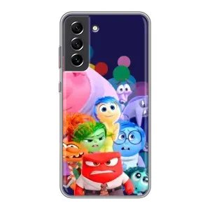 Чехол Головоломка для Samsung Galaxy S21 FE - (AlphaPrint) (Герои головоломки)