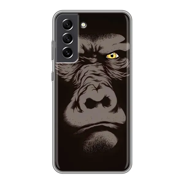 Чехол с рисунком «Горилла» для Samsung Galaxy S21 FE Чехол с рисунком «Горилла» для Samsung Galaxy S21 FE