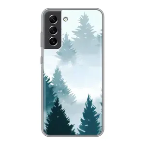 Летний Чехол на Samsung Galaxy S21 FE (Горный лес)