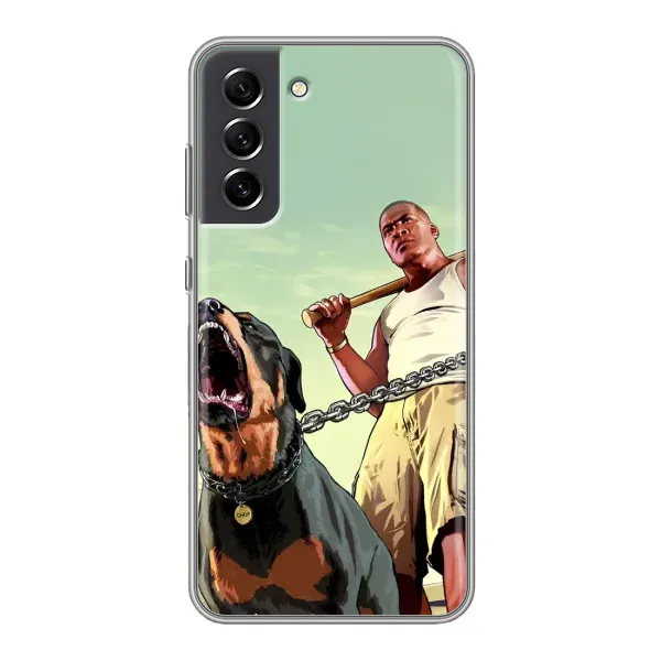 Чехол с рисунком «GTA» для Samsung Galaxy S21 FE Чехол с рисунком «GTA» для Samsung Galaxy S21 FE