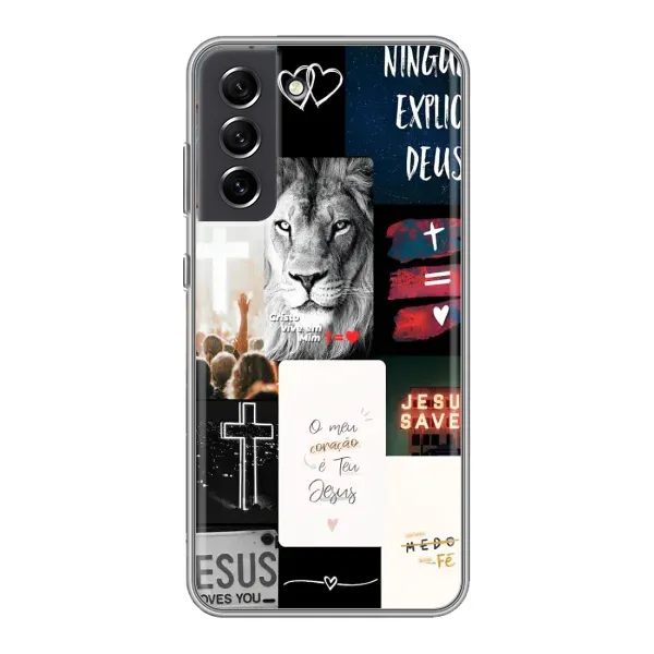 Чохол з малюнком «Християнський арт» для Samsung Galaxy S21 FE Чохол з малюнком «Християнський арт» для Samsung Galaxy S21 FE