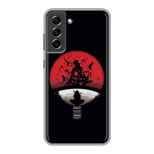 Чехол с рисунком «Итачи на черном» для Samsung Galaxy S21 FE Чехол с рисунком «Итачи на черном» для Samsung Galaxy S21 FE