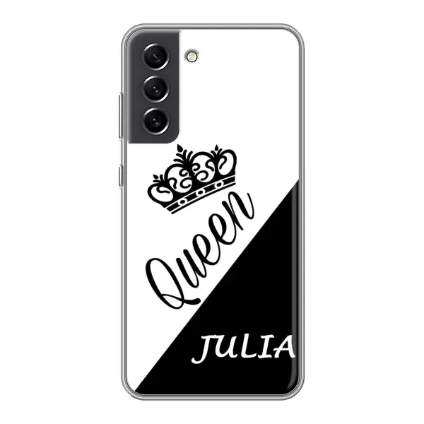 Чехол с рисунком «JULIA» для Samsung Galaxy S21 FE Чехол с рисунком «JULIA» для Samsung Galaxy S21 FE