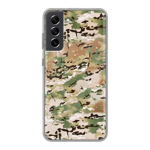 Чехол с рисунком «Камуфляжный» для Samsung Galaxy S21 FE Чехол с рисунком «Камуфляжный» для Samsung Galaxy S21 FE