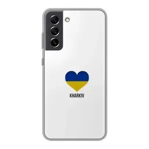 Чехлы силиконовые (Город Харьков) на Самсунг С21 ФЕ (Kharkiv)