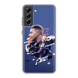 Чехол (TPU) с Футболистом на Samsung Galaxy S21 FE (Килиан)