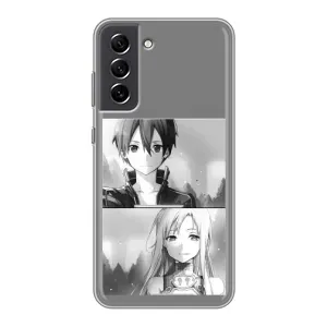 Чохли з героями АНИМЕ на Samsung Galaxy S21 FE (Кіріто-Асуна)