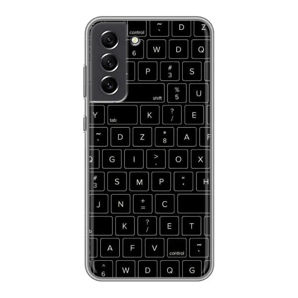 Чехол с рисунком «Клавиатура» для Samsung Galaxy S21 FE