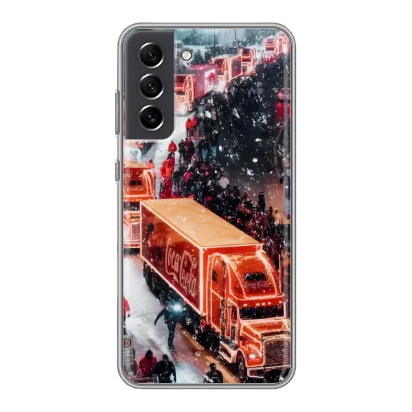 Чехол с рисунком «Кока Кола» для Samsung Galaxy S21 FE Чехол с рисунком «Кока Кола» для Samsung Galaxy S21 FE