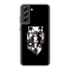 Чохли з принтом Ітачі Учіха на Samsung Galaxy S21 FE (Коллаж Ітачі)