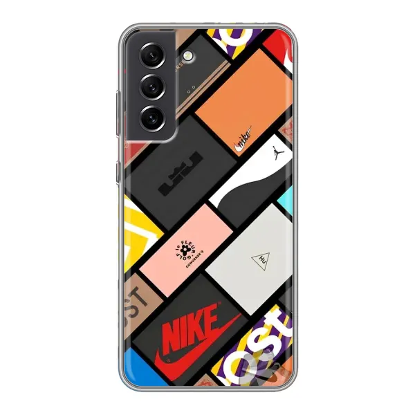 Чехол с рисунком «Коробки» для Samsung Galaxy S21 FE Чехол с рисунком «Коробки» для Samsung Galaxy S21 FE