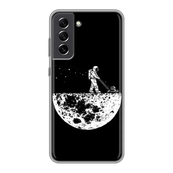 Чехол с рисунком «Космонавт» для Samsung Galaxy S21 FE Чехол с рисунком «Космонавт» для Samsung Galaxy S21 FE