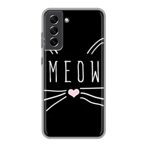 Бампер с изображением Котиков для Самсунг С21 ФЕ (КОТИК MEOW)