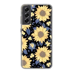 Чехлы с тематикой "ЦВЕТЫ" на Samsung Galaxy S21 FE (красивые цветы)