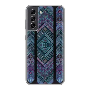 Силиконовый Чехол на Samsung Galaxy S21 FE (Крутой орнамент)