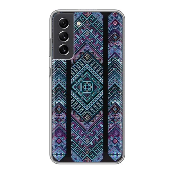 Чехол с рисунком «Крутой орнамент» для Samsung Galaxy S21 FE Чехол с рисунком «Крутой орнамент» для Samsung Galaxy S21 FE